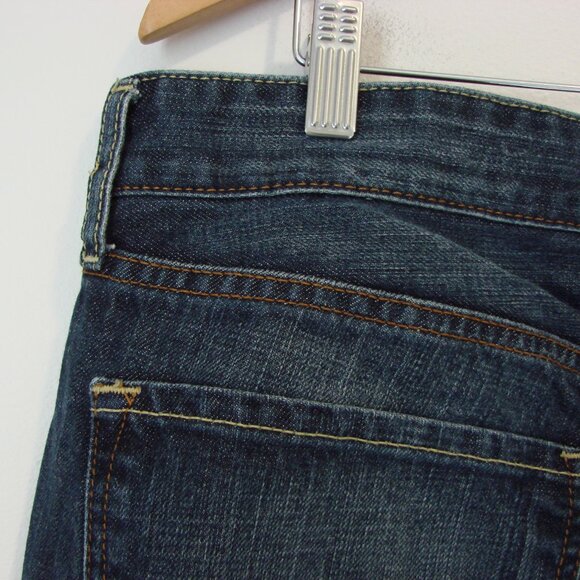 Guess Jeans Brit Rocker Slim Straight Dark Wash Mens Size 38 x 32 - Picture 14 of 16